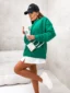 Bluza DUAL STYLE - zielona widok z przodu