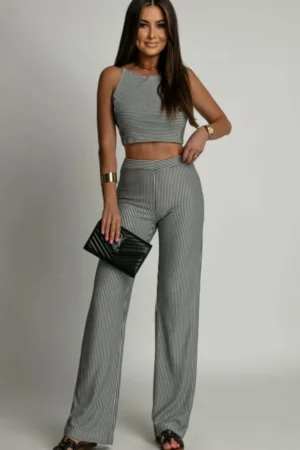 Komplet LA ARIVA - W PASKI widok z przodu