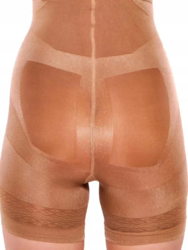 Majtki modelująco-wyszczuplające z efektem push-up OPAL widok z tyłu