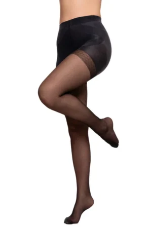 Rajstopy PUSH UP 20 DEN NERO