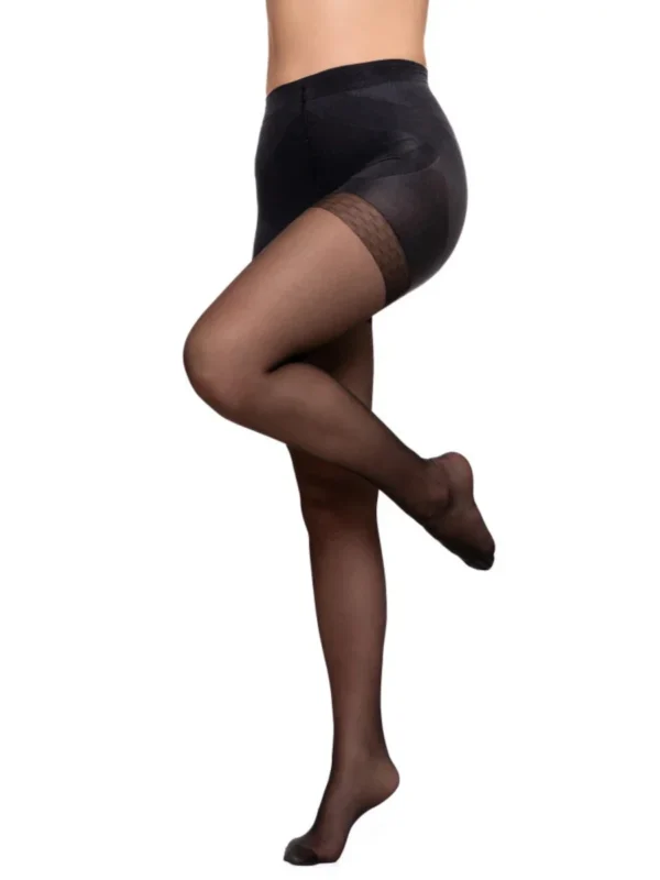 Rajstopy PUSH UP 20 DEN NERO