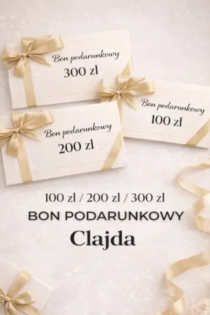 Bon podarunkowy Clajda – styl w prezencie