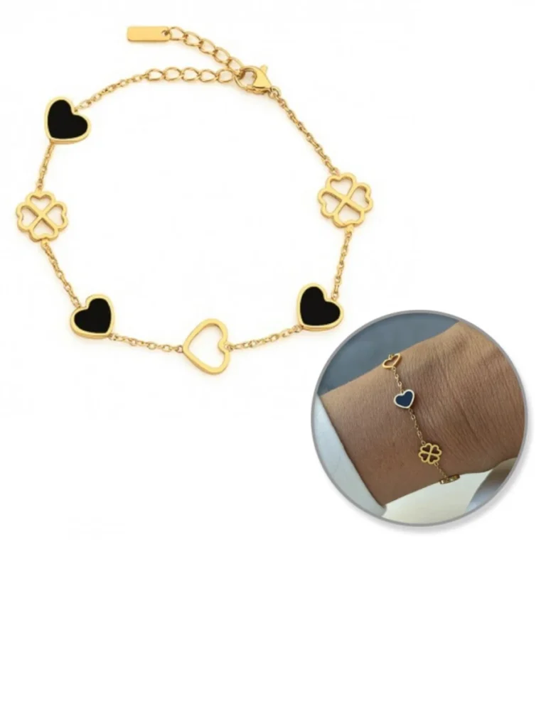 bransoletka-na-reke-stal-chirurgiczna-pozlacana-14k-zlotem-serca-koniczynki-clajda-dressme-dress-me